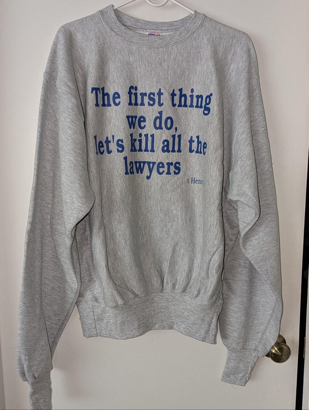 MVP Core Inc. X-Large Gray Crewneck Sweatshirt